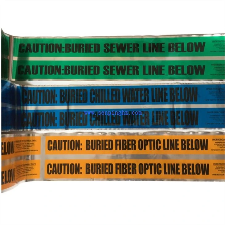 Electric Line Detectable Marking Tape